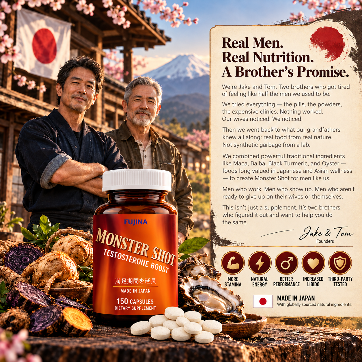 Pill Organic   Men’s Vitality & Performance Support