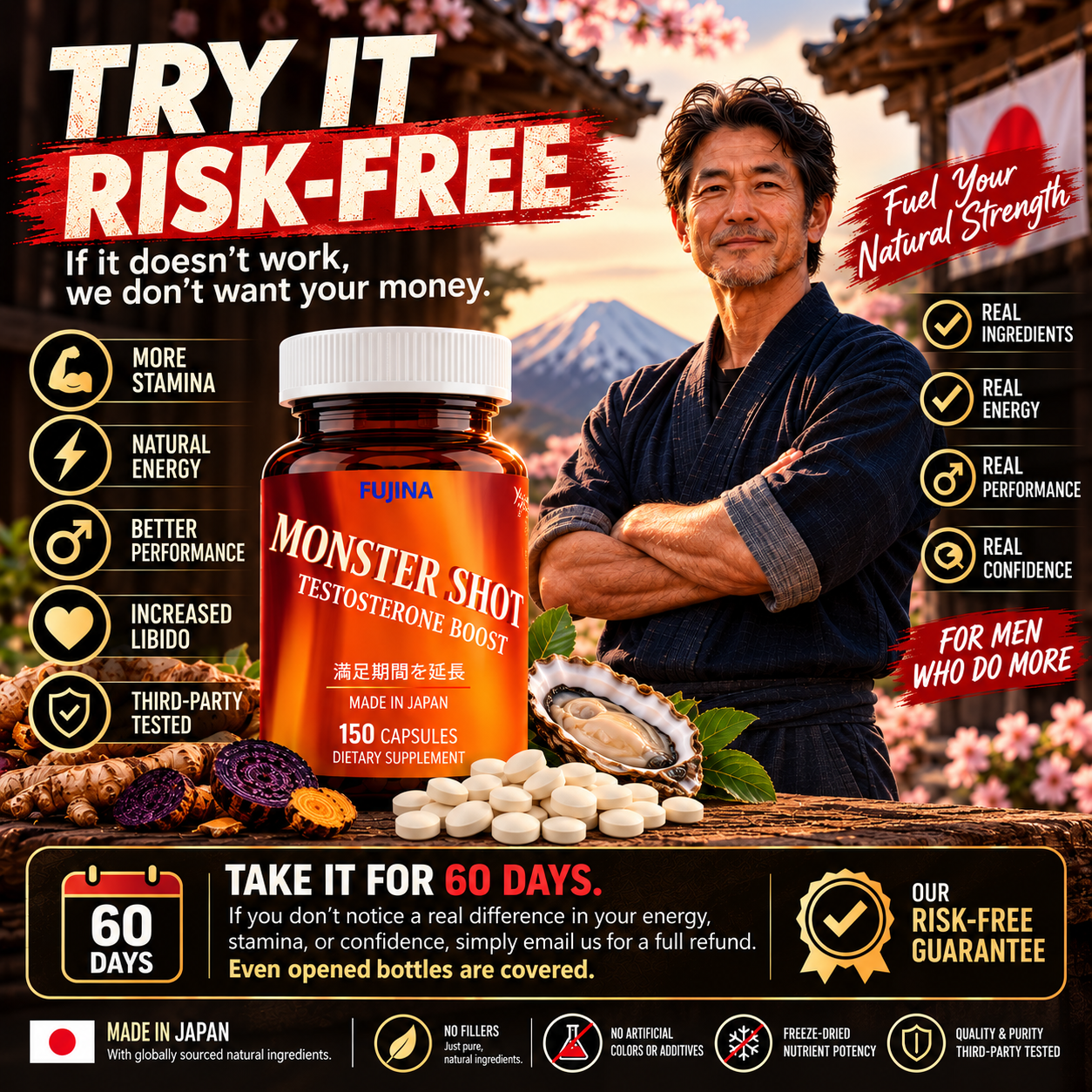 Pill Organic   Men’s Vitality & Performance Support